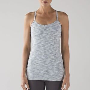 Lululemon Power Y Grey Tank Top